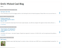 Tablet Screenshot of emilsblog.lerch.org